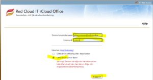 rCloud Office Gen I Portal
